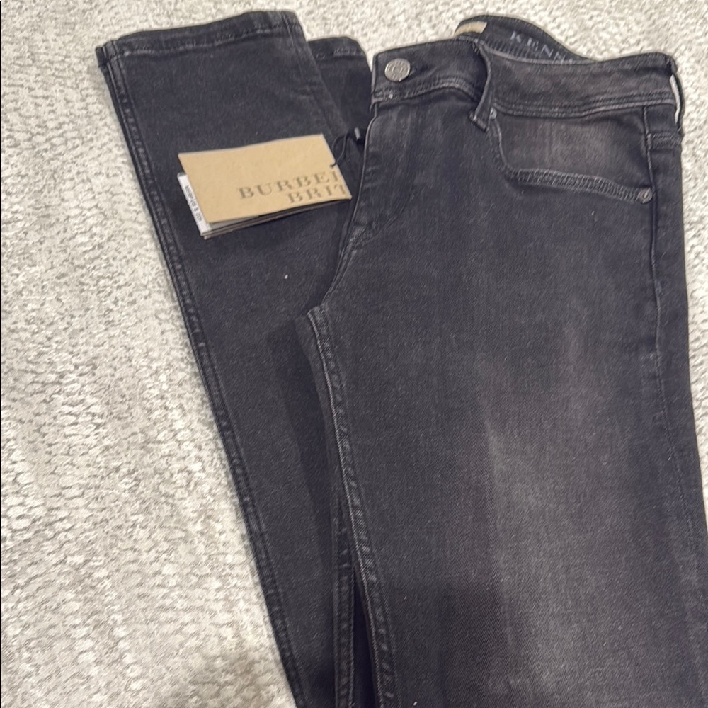 Burberry Black Slim Jeans Modern Fit